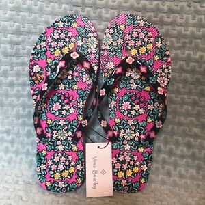 Kaleidoscope Rosettes Flip Flops